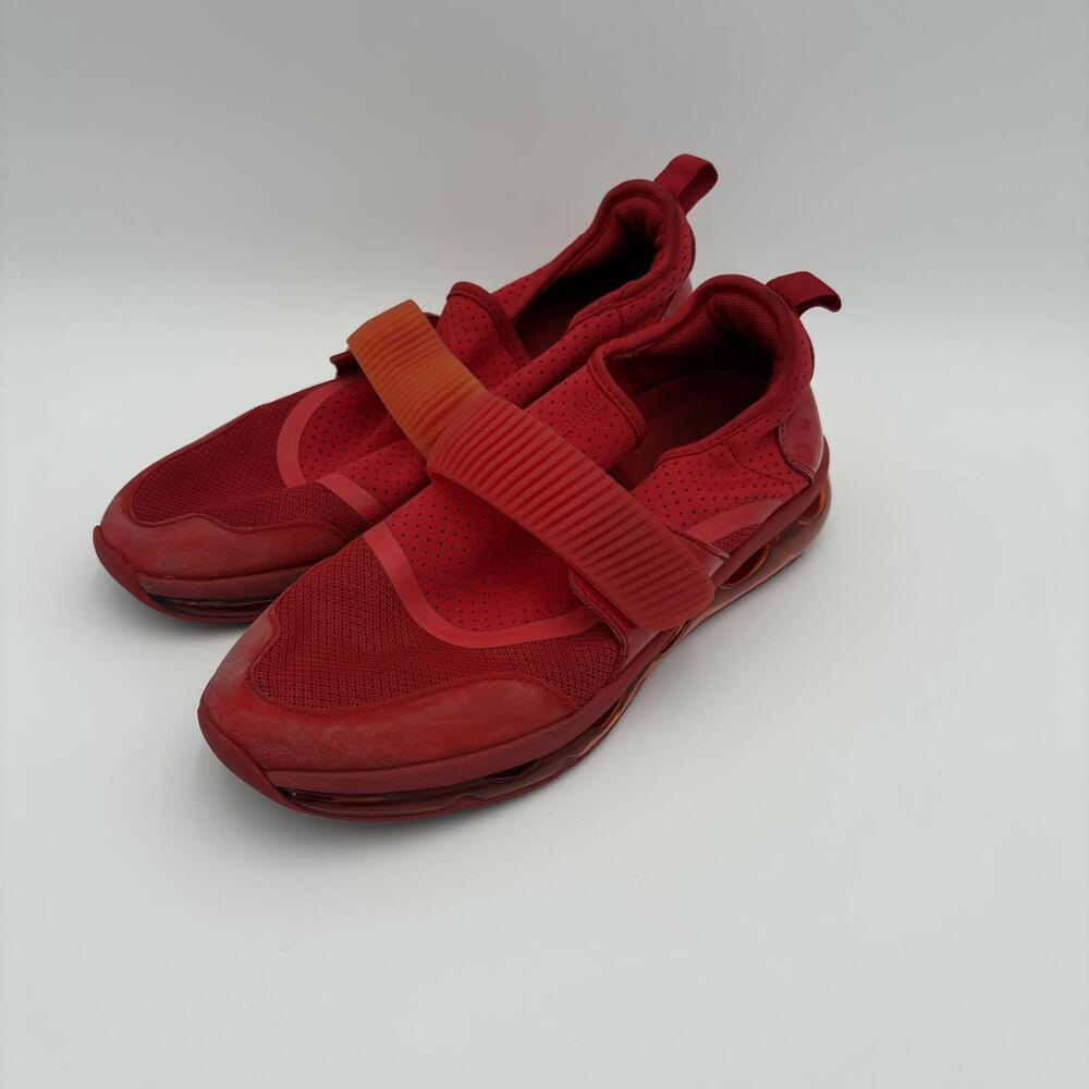 Aldo $85 Red Air Cushion Woman’s 8.5 Slip-on Hook and Loop Closure Running Shoes